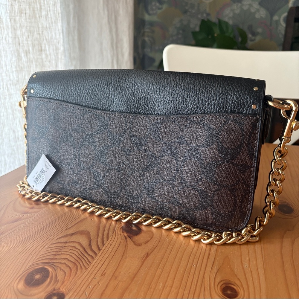 NWOT Coach Morgan Chunky Chain Shoulder bag - Picture 3 of 15